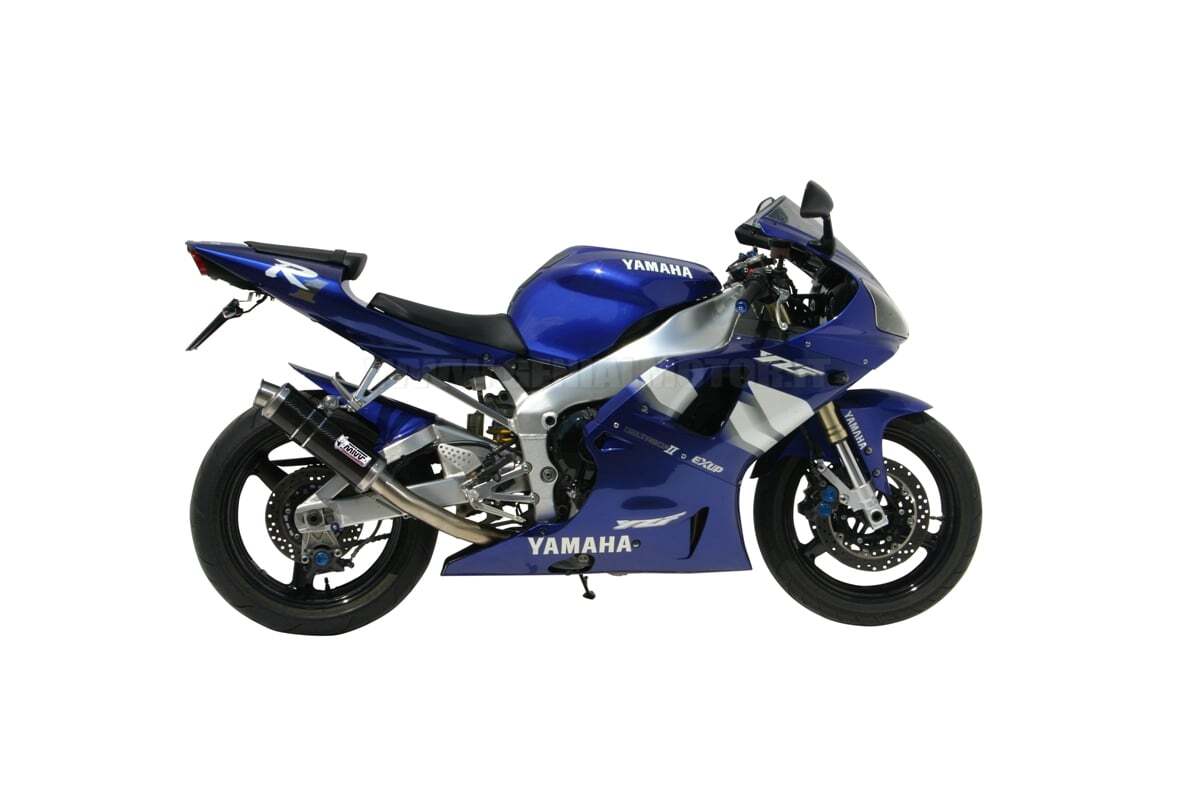 Mivv Exhaust Muffler GP Carbon Fiber for Yamaha Yzf 1000 R1 1998 > 2001