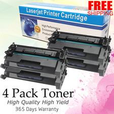 4 Pack Toner Cartridge For Canon 052 imageCLASS MF426dw MF424dw MF429dw LBP215dw
