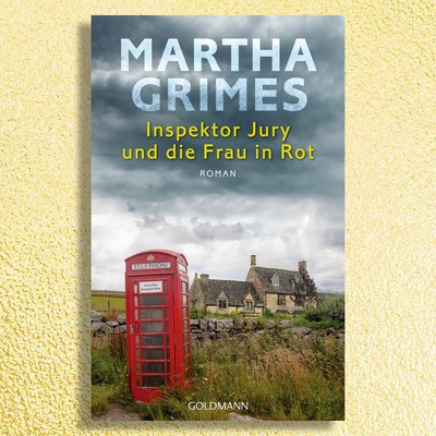 Sonderangebot! Inspektor Jury und die Frau in Rot von Martha Grimes. Gebunden!