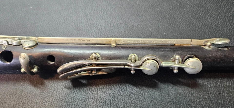 Genuine H F Meyer?  Nach Meyer Flute?  This flute is a little bit Mysterious. - Image 3 of 4