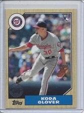 2017 Topps Update 1987 Koda Glover RC Rookie Card #US87-14
