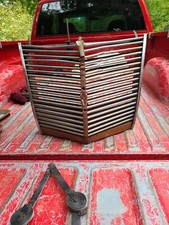 1939 Mercury Grille Assembly W Hood Latch With Stainless Trim 1939 Mercury Grille Assembly W Hood Latch With Stainless Trim