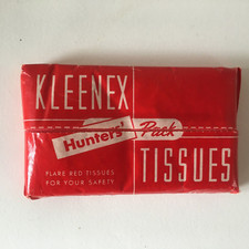 Kleenex Tissus Flare Red HUNTERS Pack Vintage Pack Accessoire Années 50-60’s