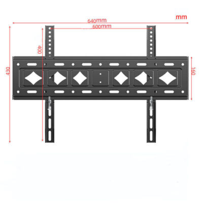 Universal TV mount 32-70'' Large Size Fixed TV Mount Wall Bracket slim