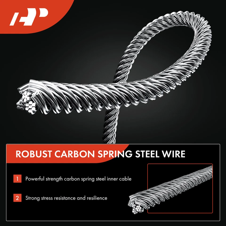 Nuevo cable de freno de estacionamiento intermedio para Ford E-150 E-250 E-350 E-450 Super Duty Foto 2 de 4