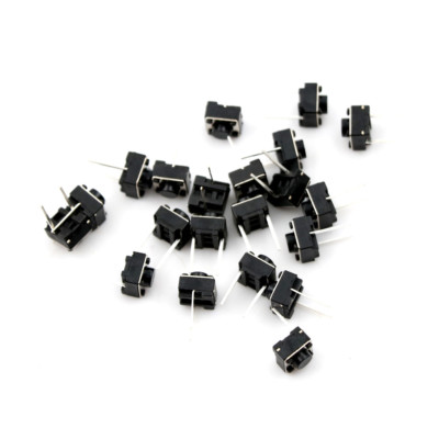 20x Momentary Tactile Tact Push Button 2 Pin Switch DIP 6x6x5mm  L'$r