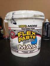FLEX SEAL Family of Products (PFSMAXWHT01) Flex Paste Max- White- 12lbs Bucket