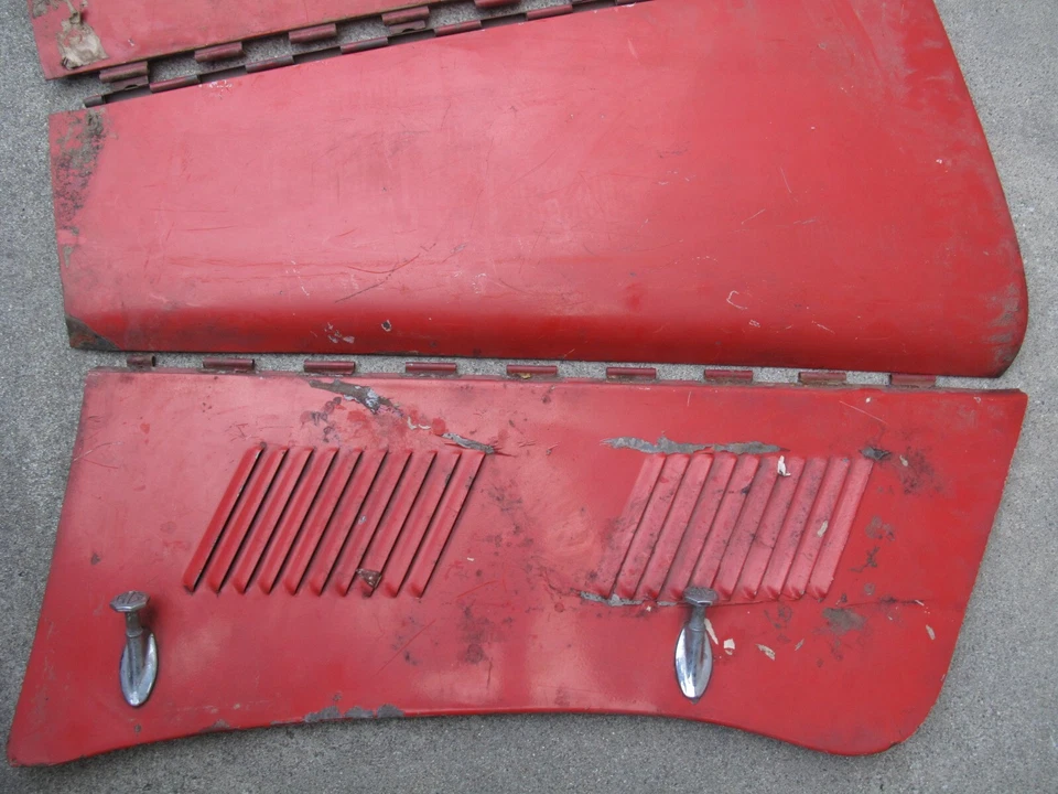 1947-53 MG Y 型罩 YB YA YF Bonnet 零件 很好 MGTD TD 车身面板 金属 — 第 2/4 张图片