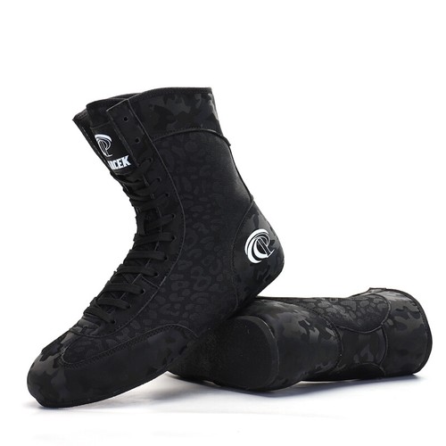 Professional Men Wrestling Shoes Wear-Resisting Boxing Footwears Fighting Boots - Picture 7 of 14