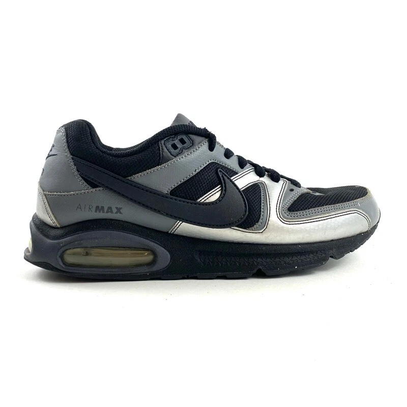 Nike Air Max Command Mens 9 Running Trainer Shoes Black Gray 397689 004