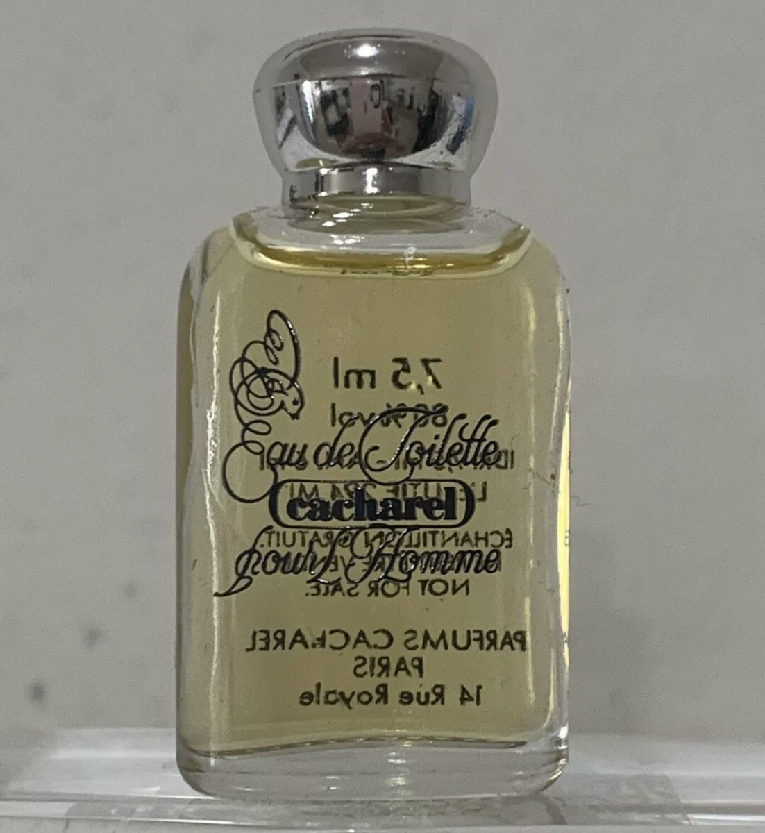 VINTAGE COLOGNE Cacharel POUR HOMME EDT SPLASH Full