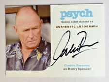 2013 Cryptozoic Psych Seasons 1-4 Autographs Don't Mess with Your Head 16