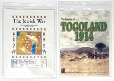Khyber Pass Games Lot of 2 Games - The Jewish War & The Invasion of Togoland NEW