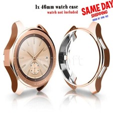 Heavy-Duty TPU Plating Case Protector Cover f Samsung Gear S3 Frontier SM-R765T