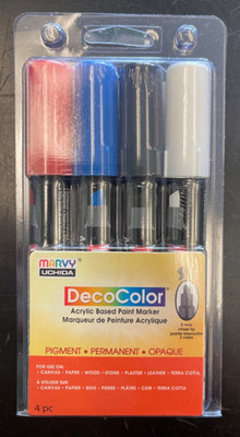 Decocolor Paint Marker Basic Colors
