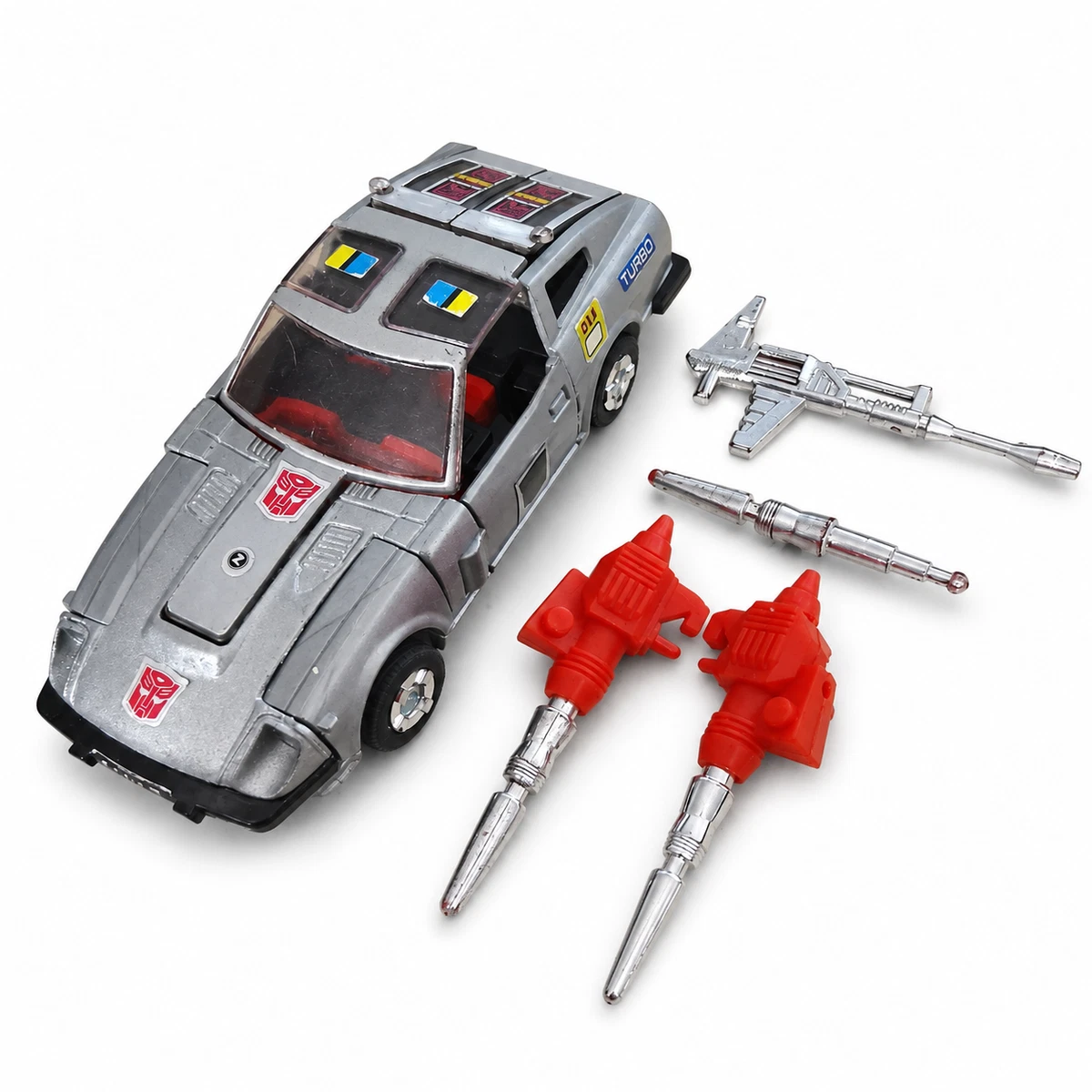 Transformer: Autobot Cars BLUESTREAK(ブルーストリーク) 完成トイ ハズブロ Bluestreak Transformers & Robots 1984 Year Manufactured Action