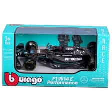 Bburago Mercedes W14 Russell 1:43 Scale F1 Diecast Car 2023