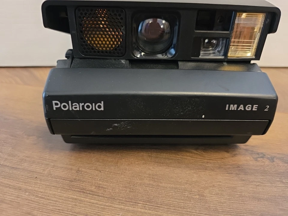 Macchina fotografica Polaroid Image 2 pellicola istantanea vintage NON TESTATA  - Immagine 3 di 4