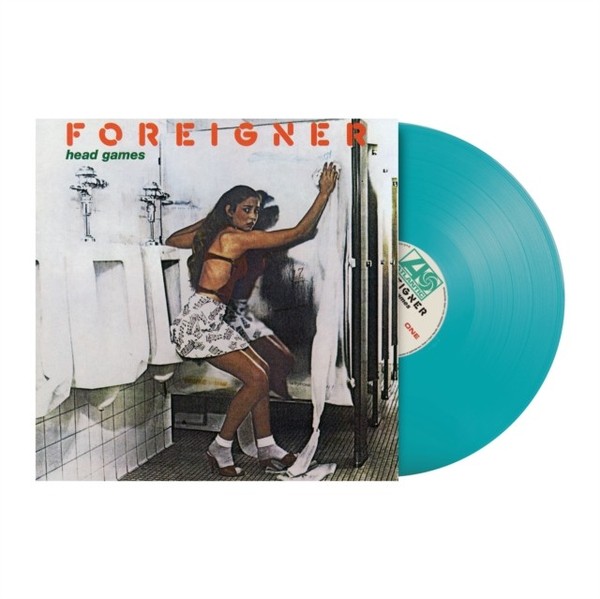 Foreigner - Head Games Translucent Light Blue Vinyl Rocktober - Viny - K2Z-image