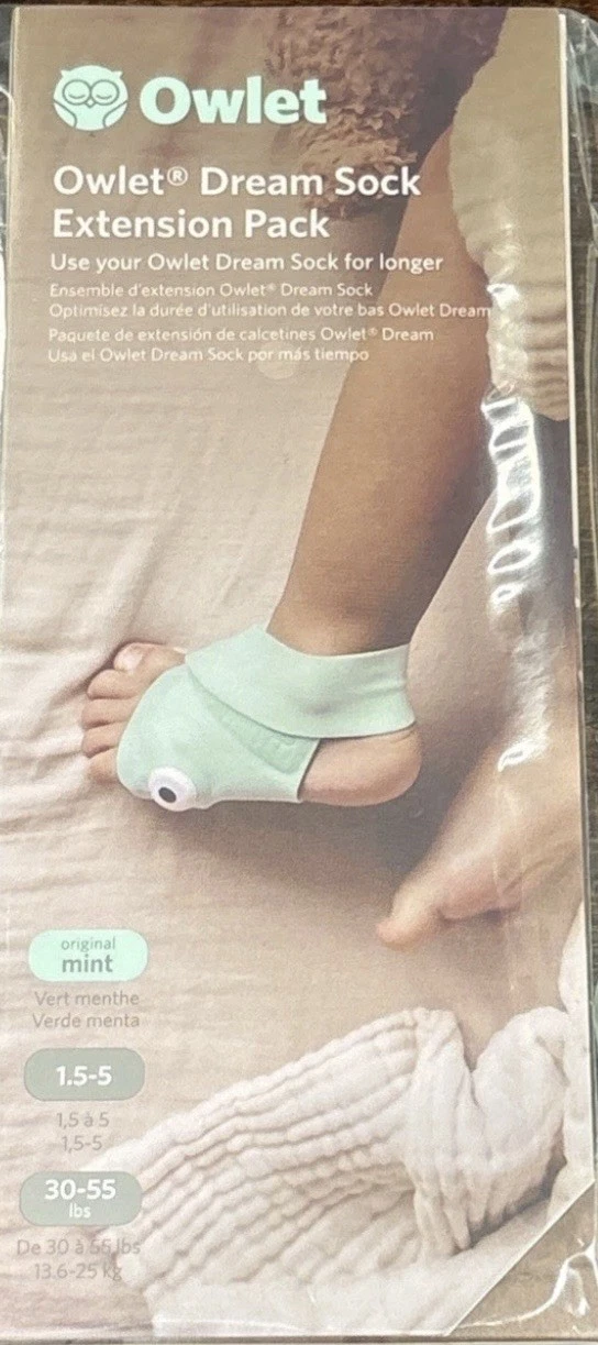 Owlet Dream Sock Extension Pack - Green (BMEP3NNBBJ)