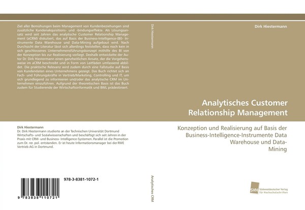Dirk Hiestermann | Analytisches Customer Relationship Management | Taschenbuch-image