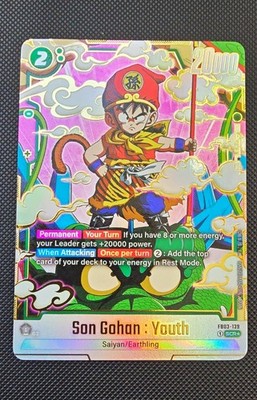 Bandai Dragon Ball Super Son Gohan: Youth Leader FB03-139 SCR Foil EN