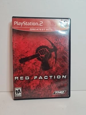 PS2 Red Faction Complete CIB Tested Greatest Hits - Image 1 of 3