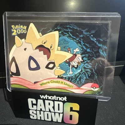 Pokemon Topps Series 4 Where Could It Lead Blue Label NM
