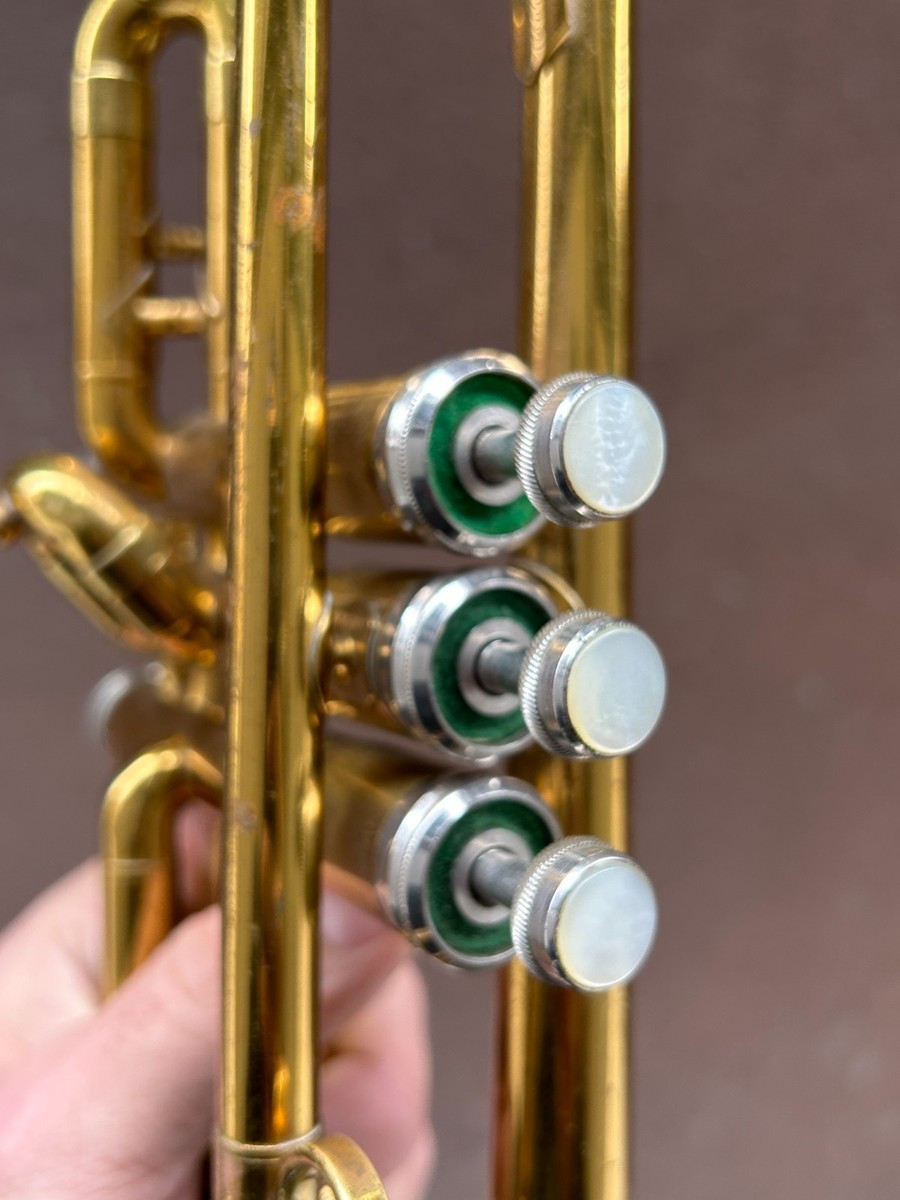 Vintage 1950s King Cleveland 600 Trumpet w/Case Musical Instrument