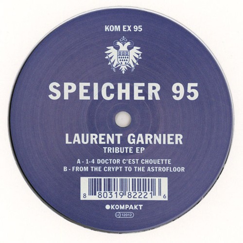Laurent Garnier - Speicher 95 Tribute EP (Vinyl 12" - 2017 - DE - Original) - Bild 2 von 3
