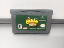 Crash Bandicoot: The Huge Adventure for Game Boy Advance (GBA) NTSC