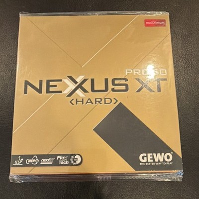 GEWO Nexxus XT Pro 50 Hard Table Tennis Rubber maxXimum FlexTech Made in Germany