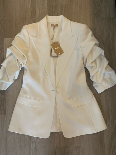 Michael Kors Collection Cream Trouser & Jacket Suit UK 8 Brand New RRP £2,500 - Picture 12 of 24