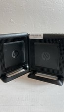 HP T520 TPC W016 Flexible Series Thin Client Micro PC with Stand Lot of 2