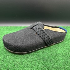 Womens 7 - Rothy's The Braid Clog Soft Black 380-003 - NEW Slip-on