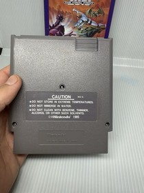 Street Fighter 2010: The Final Fight Nintendo NES CIB Complete Box Manual Insert