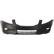 Front Bumper Cover For 2011-12 Honda Accord Sedan 6cyl With Fog Lamp Hole Primed
