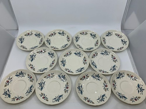 11 Vtg Williamsburg Potpourri Wedgwood Cups & Saucers - Picture 4 of 11