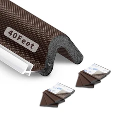 40Ft V-Shaped Weather Stripping Door Seal Foam Door Seal Strip Replacement