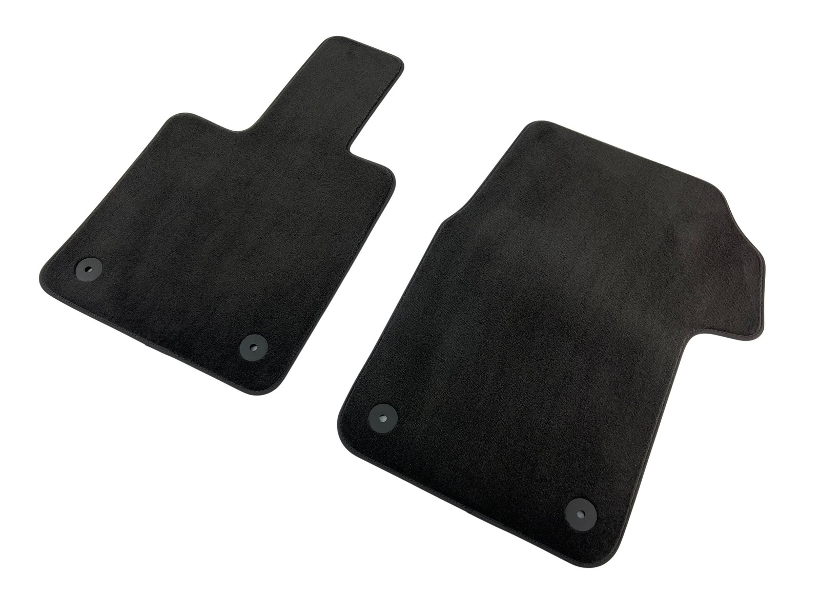 Original VW T7 Floor Mats Velours Raven Bus Multivan Front Carpet Fabric Textile