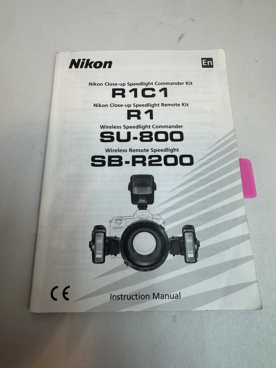 Nikon SG-3IR IR-Filter - Vorsatz Für SB-R200 Blitz Nikon SG-3IR IR-Filter - Vorsatz Für SB-R200 Blitz