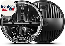 2PCS 7-Inch LED Headlights - DOT Approved, Hi/Lo Beam, Compatible with Jeep Wran