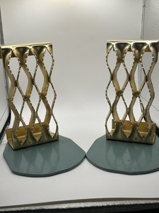 MCM brass bookends vintage Beautiful