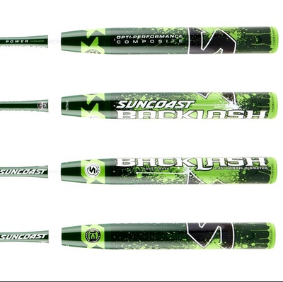 #ad 2020 Suncoast Backlash SBASAE ASA USA Slowpitch Softball Bat EndLoad 26oz NIW $299.00