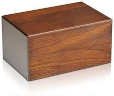 Wooden Cremation Urn Keepsake Box
