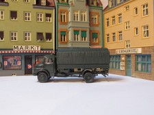 Preiser ? Mercedes-Benz Pritschen-LKW BGS Bundesgrenzschutz Militär