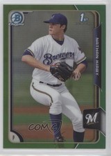 2015 Bowman Draft Chrome Green Refractor 67/99 Nathan Kirby #145 3q5