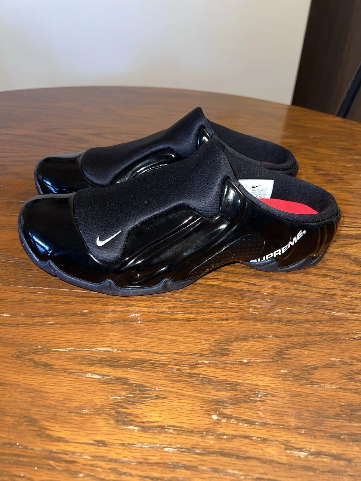 Nike Supreme Clogposite SP Nero Sandali Uomo Slides Taglia 7 5 (HJ6215 001)