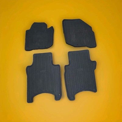 2007-2008 Honda Fit OEM Rubber Floor Mats All Season 07 08 GD1 GD3