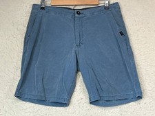 Rip Curl Mens Board Shorts Flat Front Size 32 Blue See pics